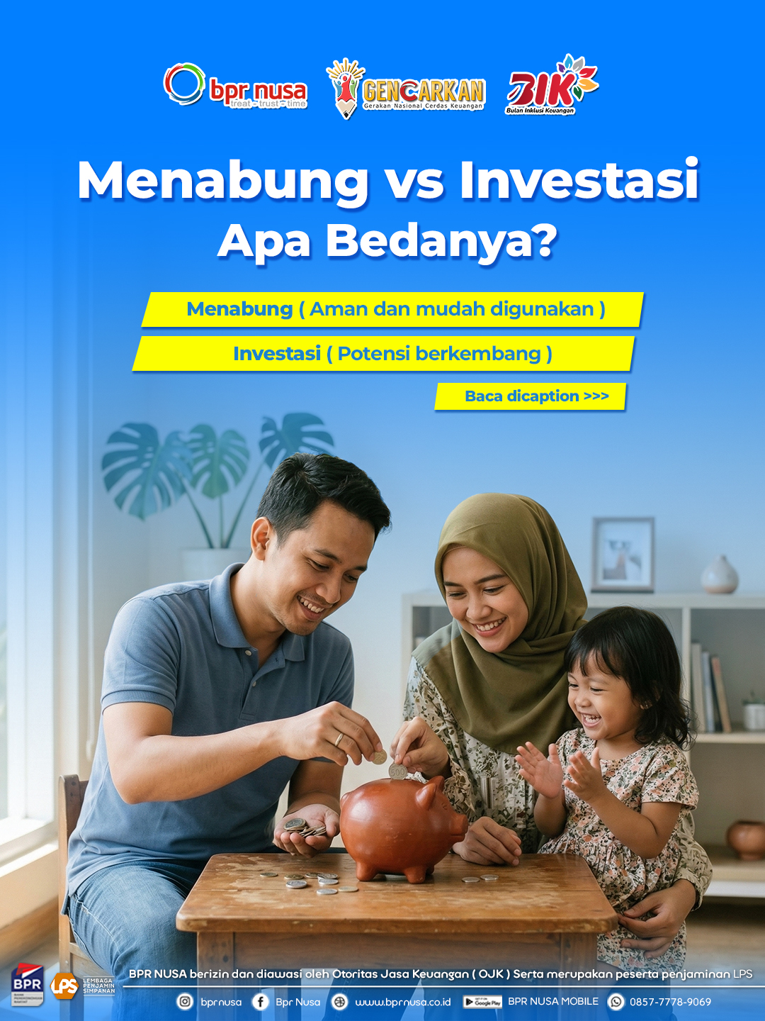 Menabung vs Investasi