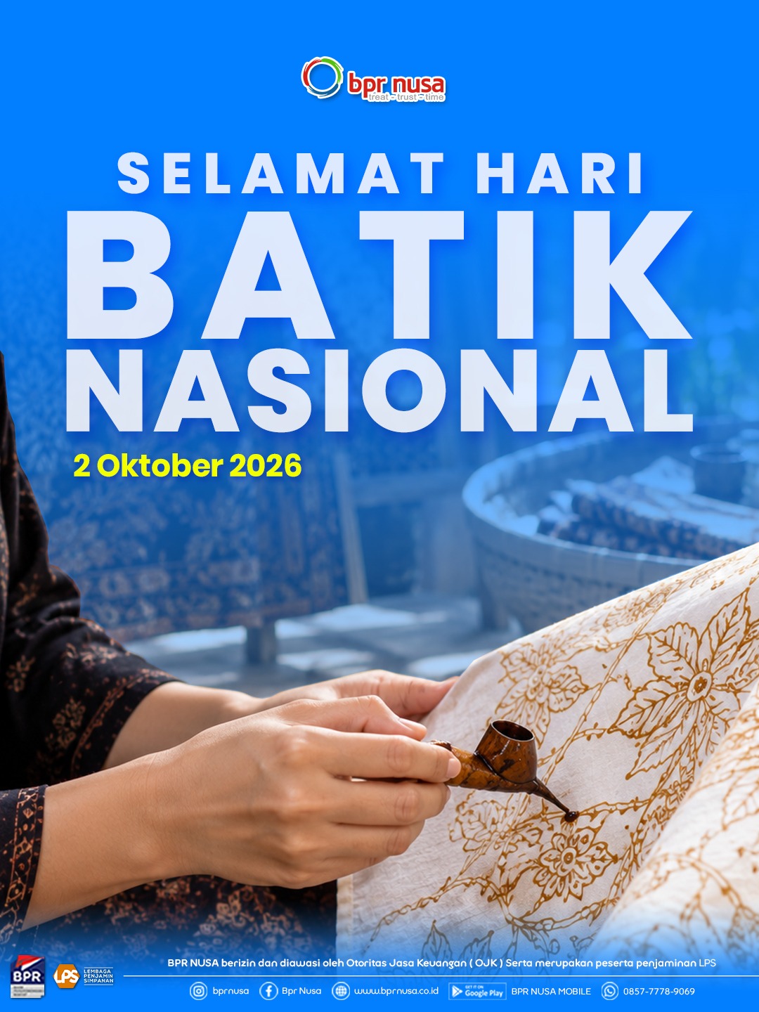 🌺 Selamat Hari Batik Nasional 2026! 🇮🇩